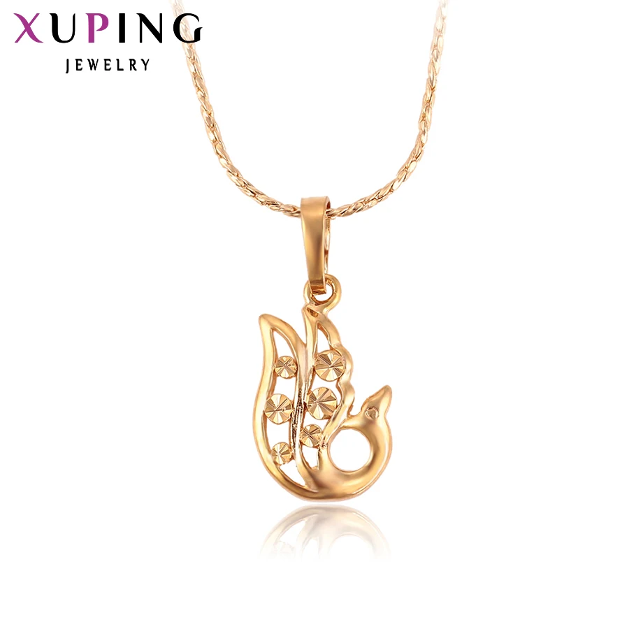 Xuping кулон специальный дизайн золотой цвет пластины красивые и модные украшения для женщин Подарки S2.4-30877