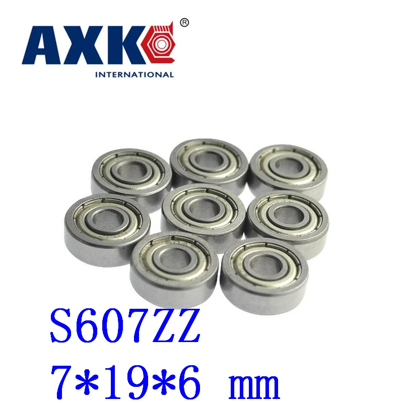 2019 Limited Hot Sale Rolamentos 10pcs/lot High Quality Abec-1 Z2v1 Sus440c Deep Groove Ball Bearings S607zz 7*19*6 Mm | Обустройство
