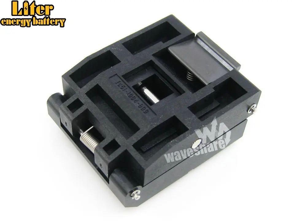 QFP100 TQFP100 IC51 1004 809 Yamaichi IC тестирование сгорания розетки адаптер 0 5 мм