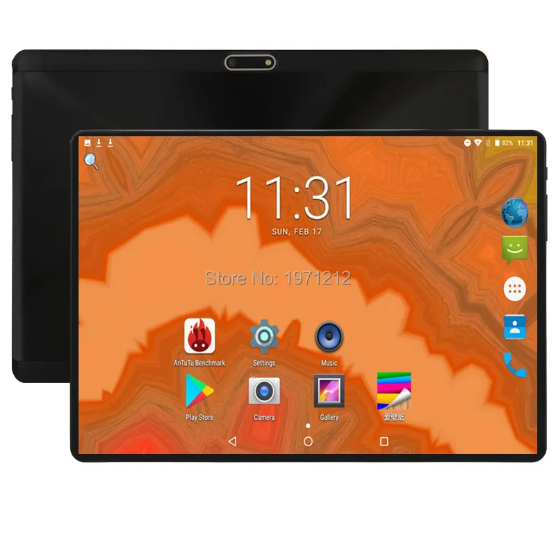 Супер 2.5D стекло 10 дюймов планшет Android 8,0 Deca Core 4 Гб ОЗУ 64 Гб ПЗУ 10 ядер 1280*800 ips экран планшеты 10,1+ подарок