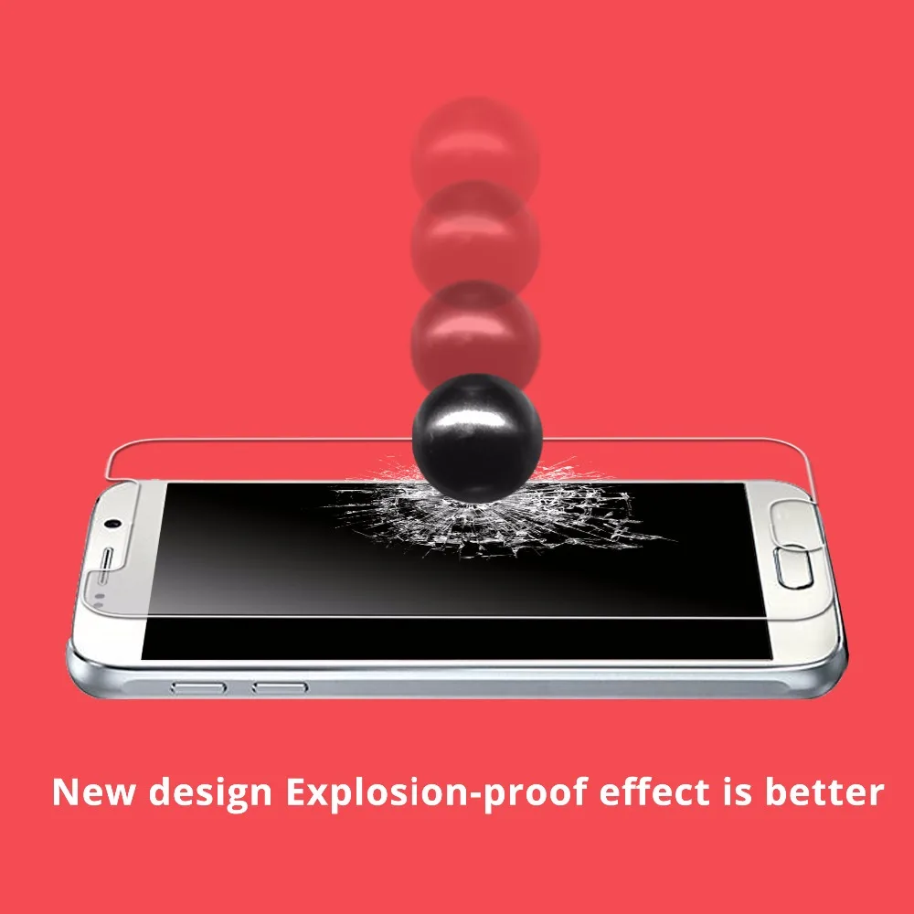 0 25 мм Экран протектор для samsung Galaxy S3 S4 S5 S6 2.5D закаленное Стекло пленка J3 J5 J7 A3 a5 A7 2015