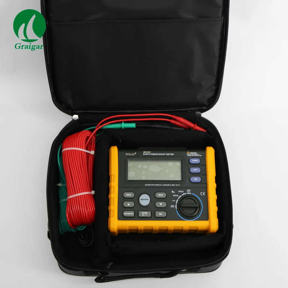 Цифровой измеритель сопротивления заземления MS2302 | Инструменты