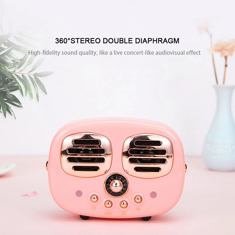 Беспроводной Bluetooth Динамик HM12 бас Портативный открытый двойной Loudpeaker карты