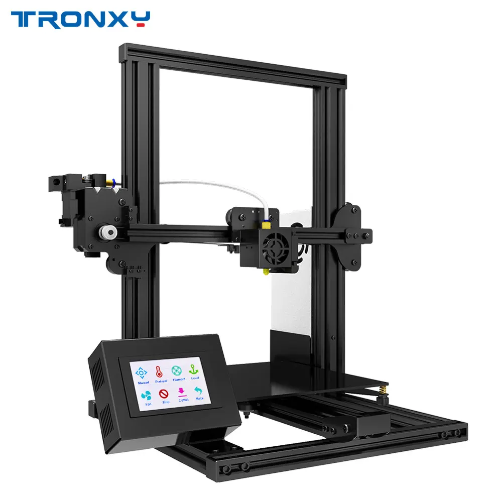 Tronxy XY 2 полностью металлический хит продаж 3d принтер семейный работает 3 5 дюймов