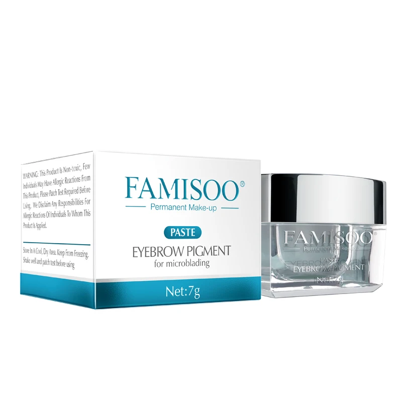 FAMISOO 3 шт Maser Профессиональный микроблейдинг пигмент для Eyebrown Перманентный макияж