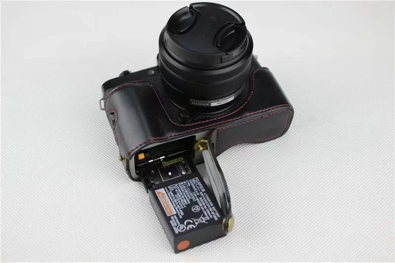 Задняя защитная крышка для фотоаппарата Fujifilm Fuji XT100 из искусственной кожи XT