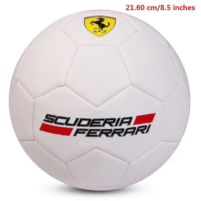 as the picture Ferrari F659 прочный машинный швейный футбольный мяч с высоким отскоком ПВХ резиновый тренировочный футбольный мяч игрушка Спорт 4 цвета - Цвет: as the picture