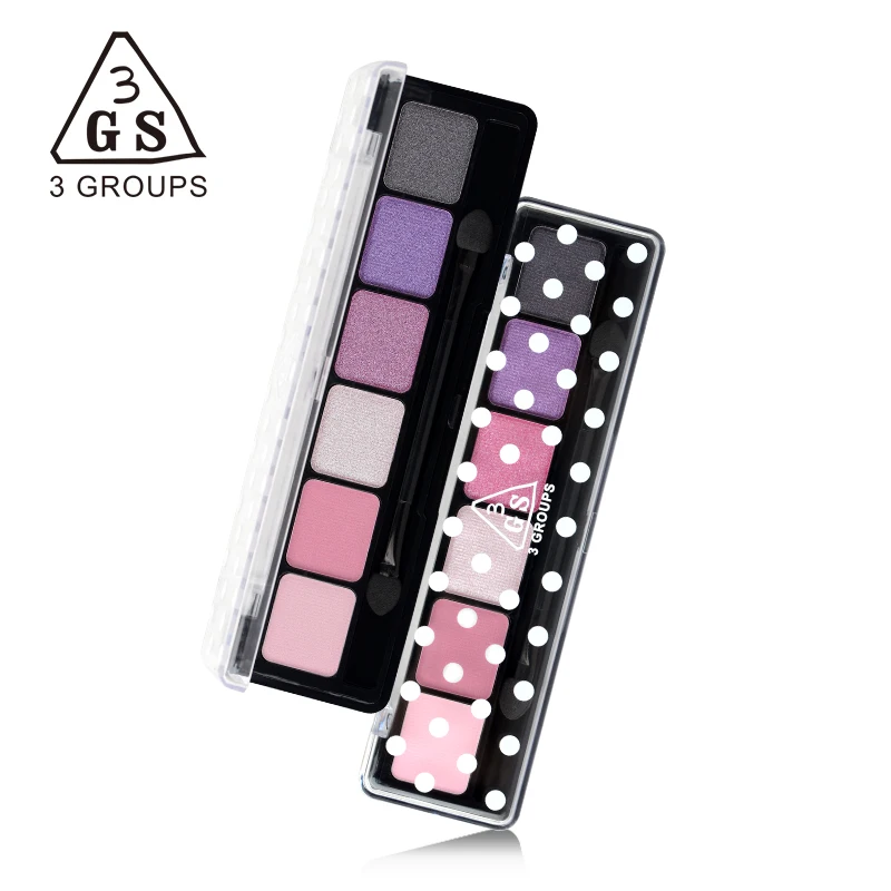 Палитра теней для век 6 цветов 12 г|palette eyeshadow|cosmetic usapalette furniture |