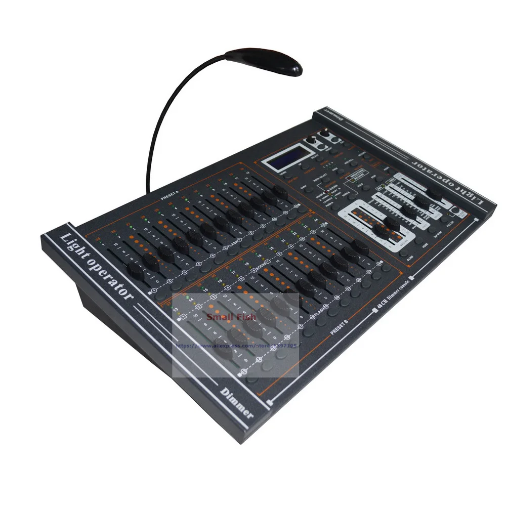 1 шт./лот быстрая доставка 48 канальная DMX512 диммерная консоль для