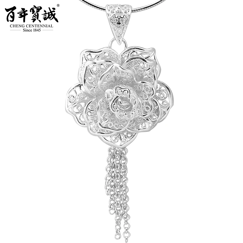 Cheng Centennial оригинальный дизайн серебро 925 ювелирные изделия ожерелье женский
