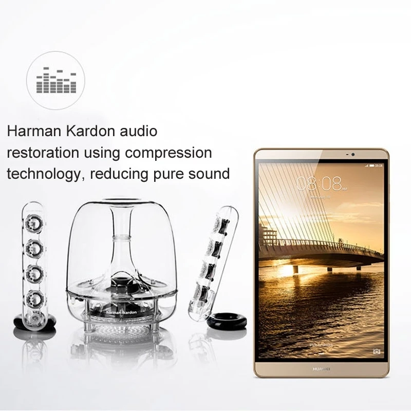 Планшет 8 дюймов Huawei MediaPad M2 4 г/Wi-Fi процессор Hisilicon KIRIN 930 Octa Core 2.0 ГГц 3 ГБ 16 /32/64 ГБ планшетный ПК Android 5.1 GPS 8MP планшеты