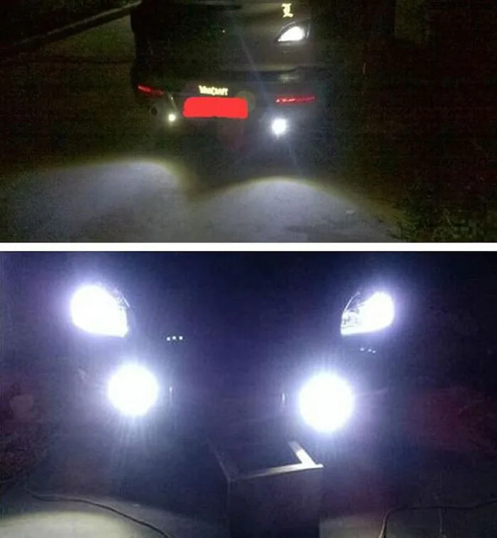 12v мотоцикл Led орлиный глаз мигание в дневное время светильник решетка