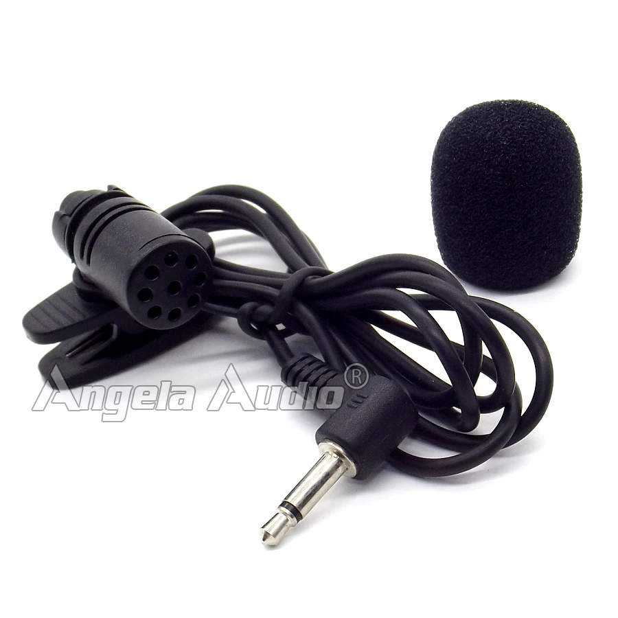 Зажим для галстука на лацкане микрофон 3 5 мм разъем конденсатор Lavalier Mic Microfono