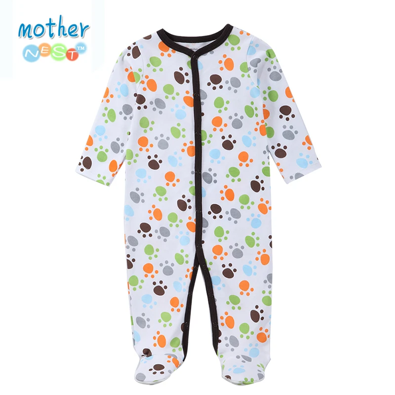 Baby Rompers Синий Cute Мальчики Девочки Одежда Новорожденных roupas де Бебе боди Детские
