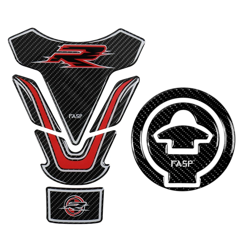 

5D Carbon Fiber Motorcycle Fuel Tank Pad Cap Decals Gas Cap Sticker For YAMAHA YZF-R15 R25 R3 MT25 MT03 M-slaz150 YZF-R25 YZF-R3