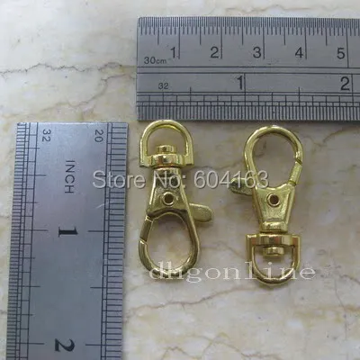 50 шт. поворотные зажимы для карабина 5/16 дюйма 7 мм|clip wrap|clip on badge holderclasp beads |
