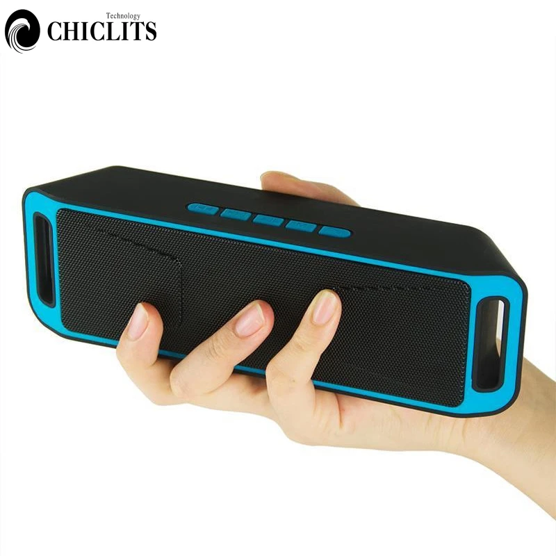 Популярная портативная беспроводная bluetooth колонка уличная музыкальная басовый
