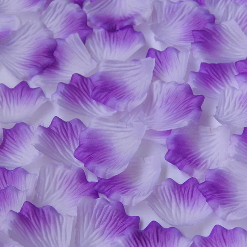 5000 шт./упак. настольная конфетти декорация лепестки роз искусственные цветочные