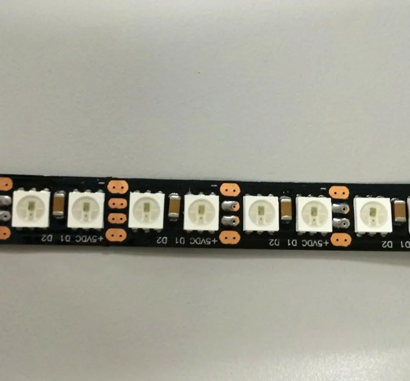Доступная 4m 60 Светодиодный s/m DC5V SK6822 RGB светодиодная Пиксельная лента не