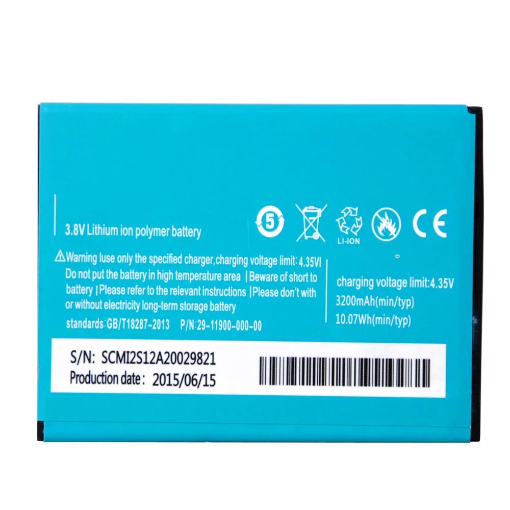 

100% Original Backup 3200mAh Battery For Elephone P2000 Smart Mobile Phone + +Tracking Number