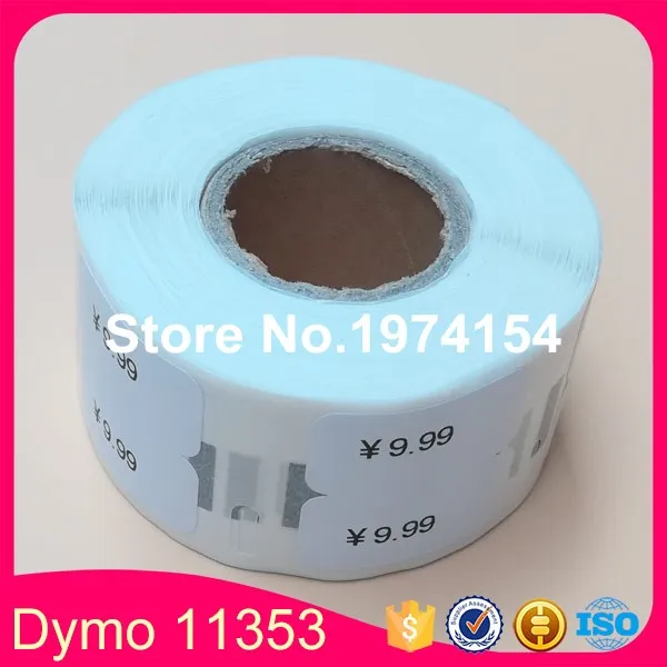 10 совместимые рулоны Dymo 11353 этикетка 12 мм * 24 1000 шт/рулон совместимый для LabelWriter 400