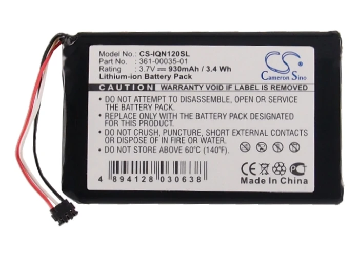 Аккумулятор Cameron Sino 361 00035 01 для Garmin Nuvi 1200 1205 Вт 1250 1255 1260 140 т 150 2595LMT|Цифровые