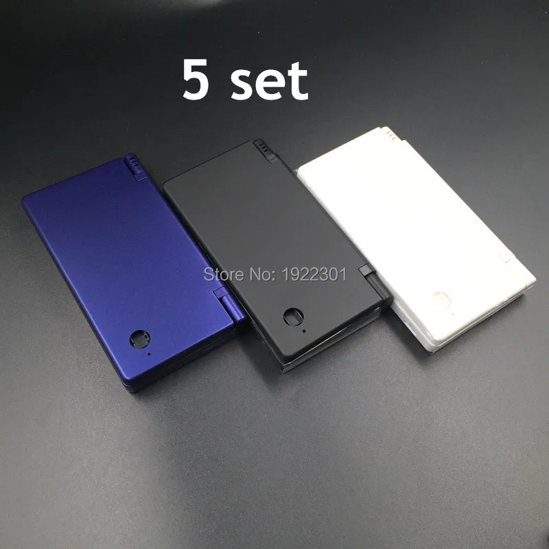 Полный комплект корпуса для Nintendo DSi черный/темно синий/белый сменный чехол с