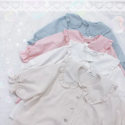 Lolita dress Japanese JSK Kawaii fairy strap women summer soft sweet girl wind cute rose | Тематическая одежда и униформа