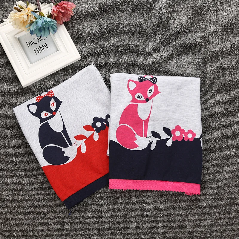 Осенняя хлопковая для маленьких девочек вечерние ное платье-футболка с длинными