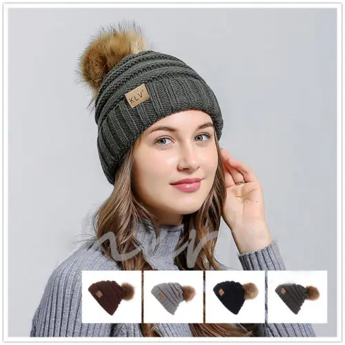 

Beanies Hats & Caps Women Winter Knitted Wool Cap Men Casual Unisex Solid Color Hip-Hop Skullies Beanie Warm Hat