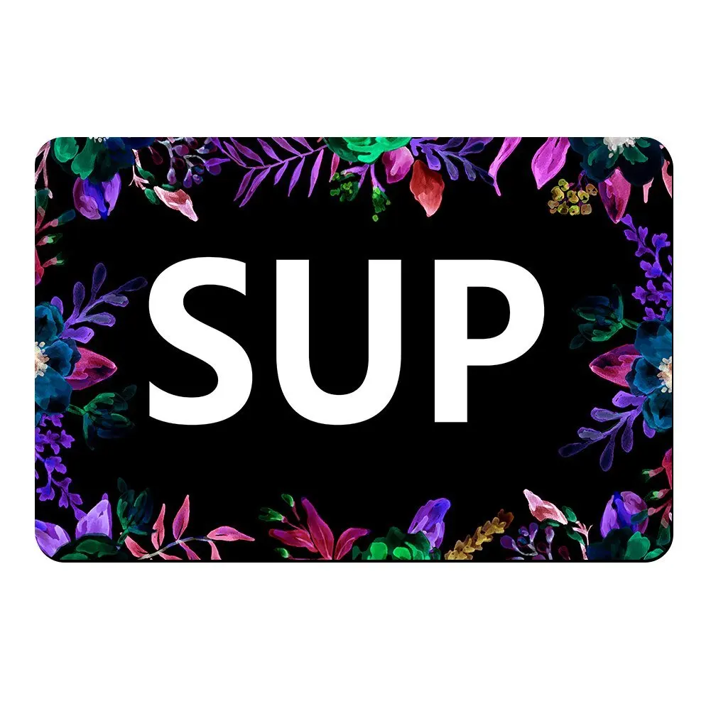 SUP Забавный текстовый коврик для двери дома/улицы/передней двери/ванной комнаты