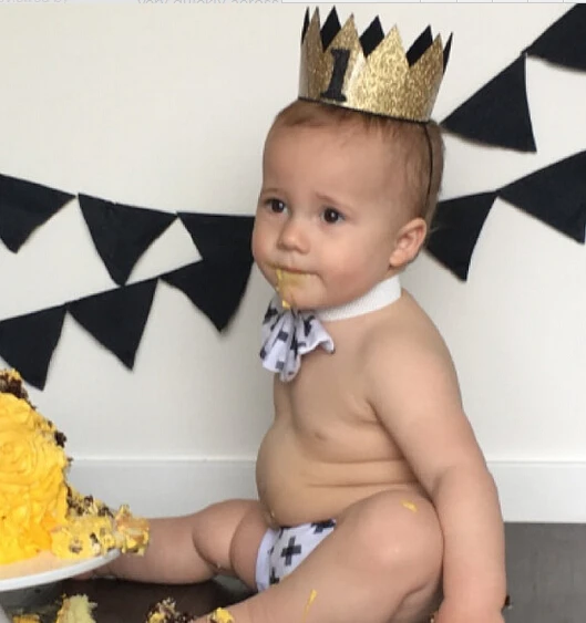 Шапка Маленького принца с золотыми блестками для вечерние НКИ на 1-й день