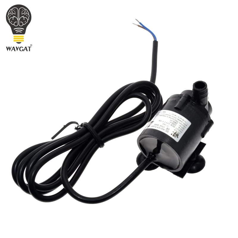 WAVGAT 6V 12V DC бесщеточный маленький водяной насос моторный DIY комплектующие для
