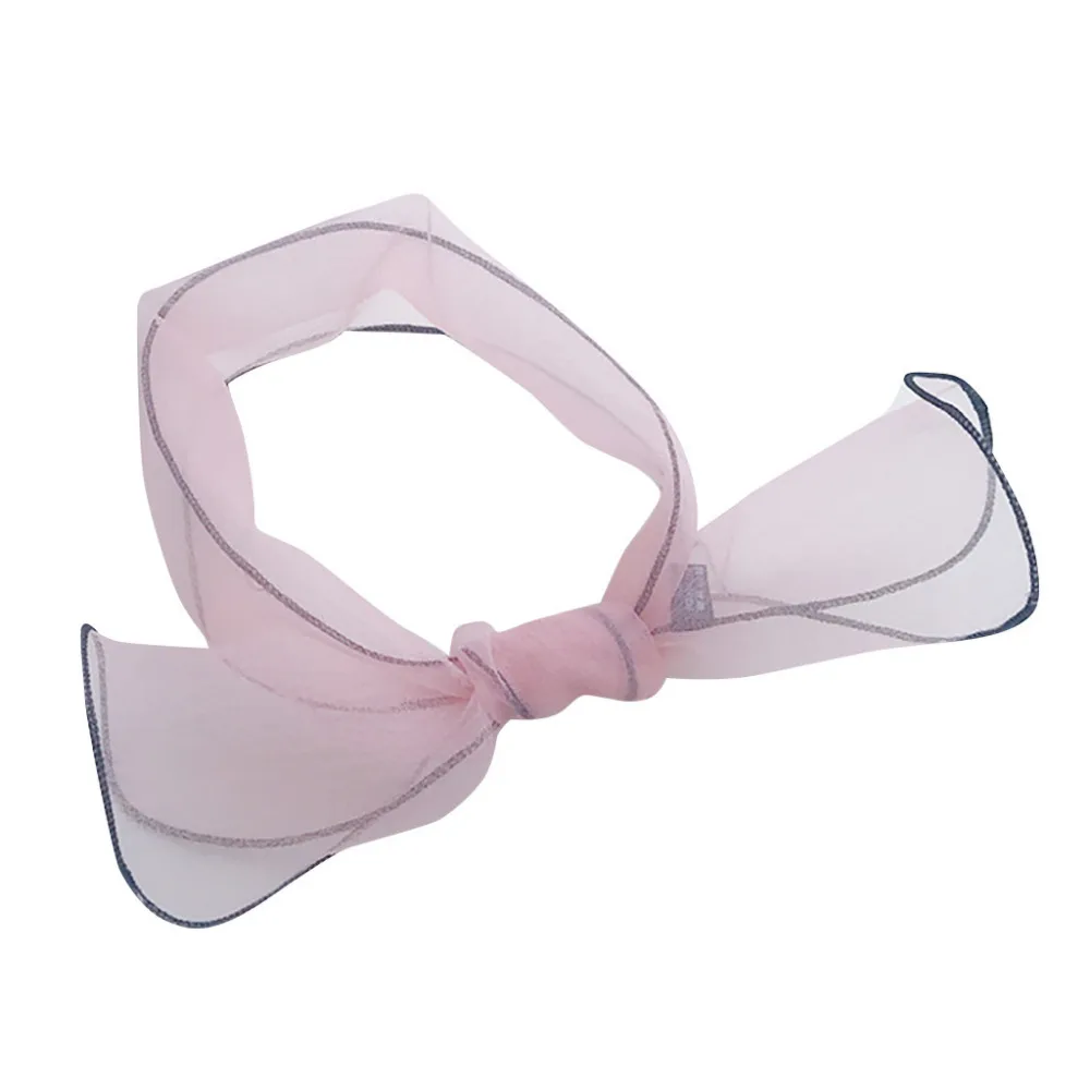 Элегантный Ретро шарф повязка для волос женский элегантный маленький плотный