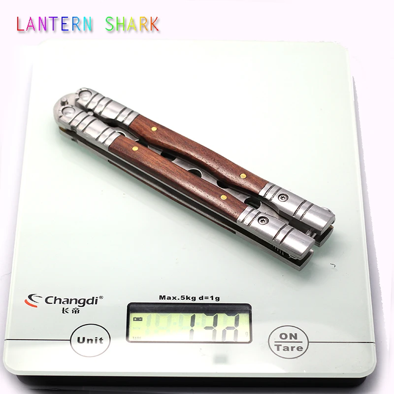 Cs Go деревянный нож с бабочками тренировочный складной титановым покрытием