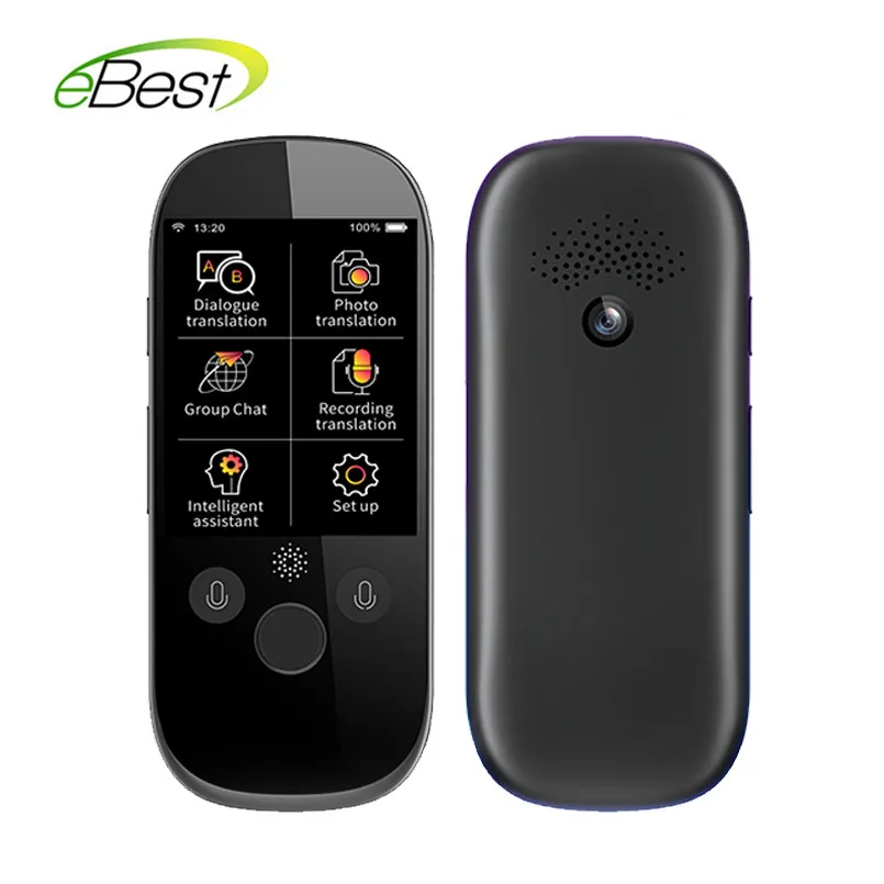 Boeleo K1 Pro AI портативный умный голосовой переводчик 4 Гб 2,4 дюйма 45 язык путешествия бизнес встречи карманный переводчик языка