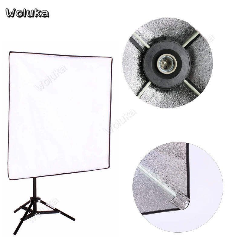 Настольный 60X60CM софтбокс набор + 70 см светильник стенд держатель оборудование для