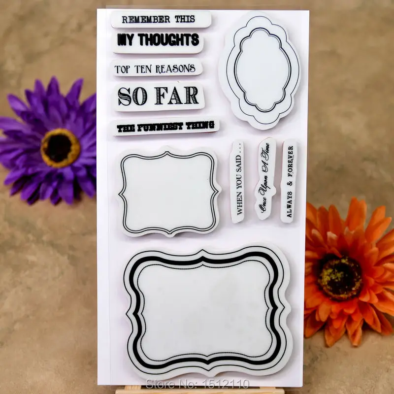Альбом для скрапбукинга своими руками 10 х20 см KW692431|clear stamps|rubber stamptransparent stamp |
