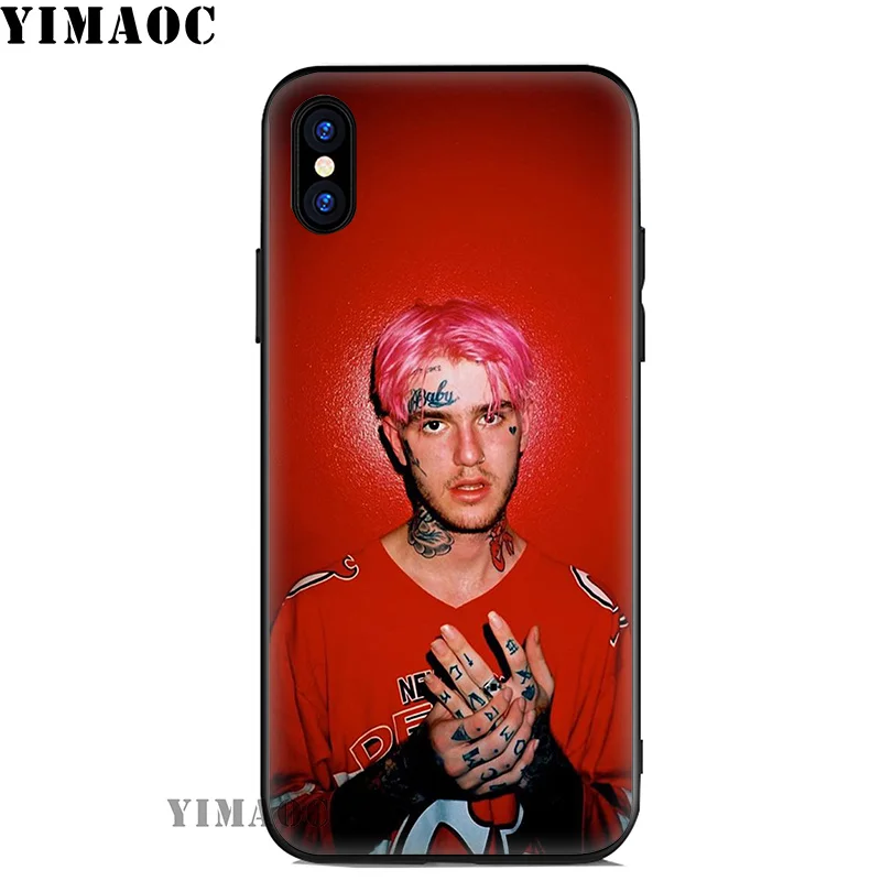 Мягкий силиконовый чехол YIMAOC Lil Peep для iPhone 11 Pro Xr Xs Max X или 10 8 7 6 6S Plus 5 5S SE |