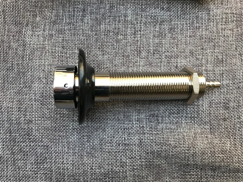 Пивной хвостовик крана 2 &quot 4&quot 6 &quotс соской хромированная латунная пластина
