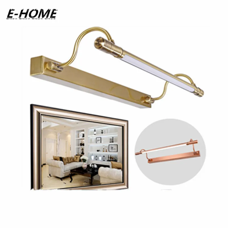 American retro cromo headlights LED mirror light simple modern Toilet seat lighting bathroom makeup|led light|mirror lightlight |