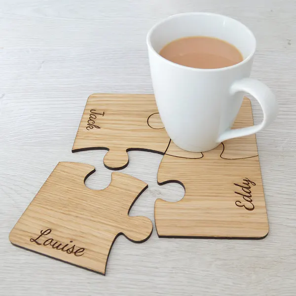 Персонализированные подставки свадебные фавориты деревенская свадьба подарок