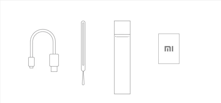 Xiaomi Портативный фонарик 3350mAh USB Chargin11 Регулируемые режимы яркости Вращающаяся лампа головная литиевая батарея