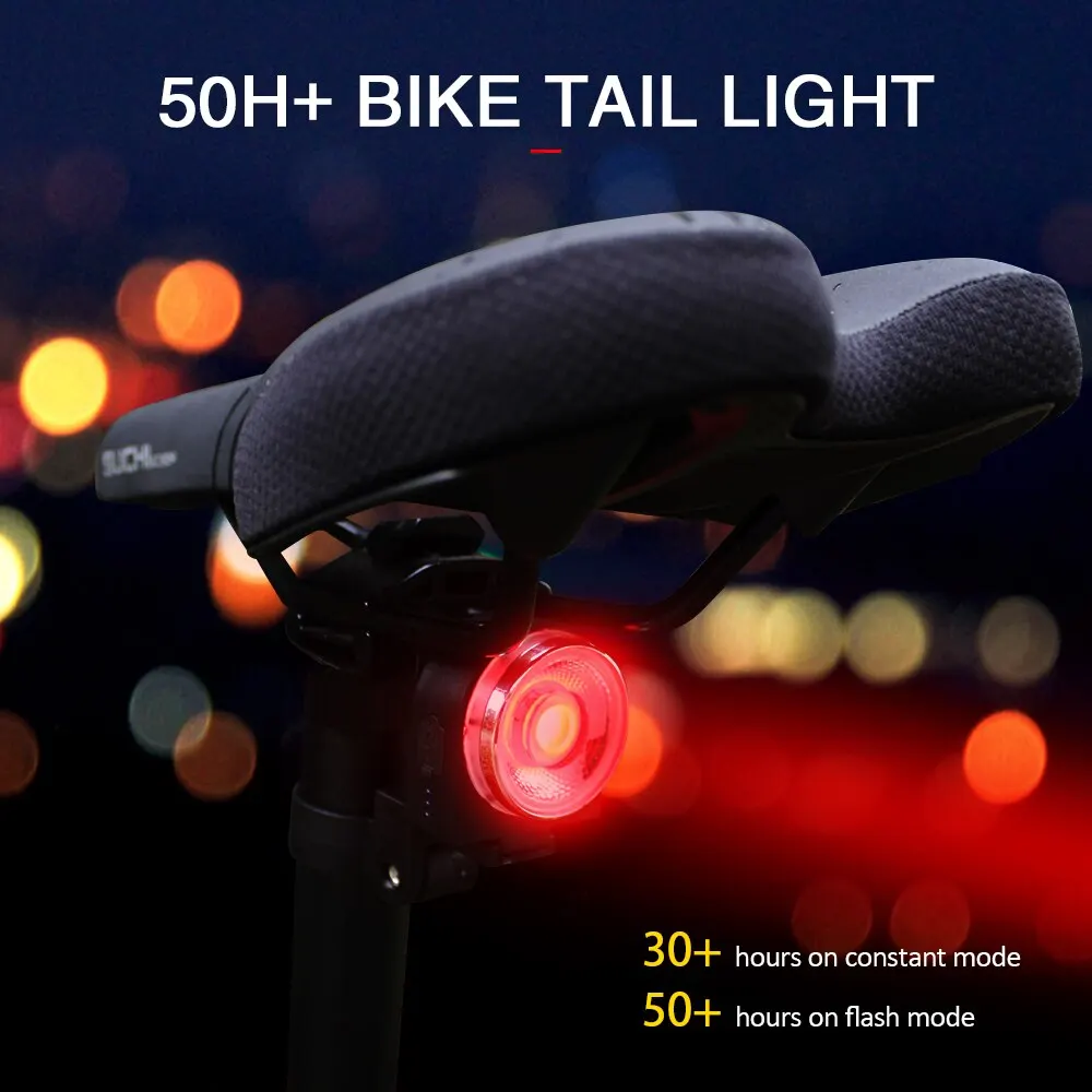 Перезаряжаемые флэш светильник для задний фонарь велосипеда с возможностью