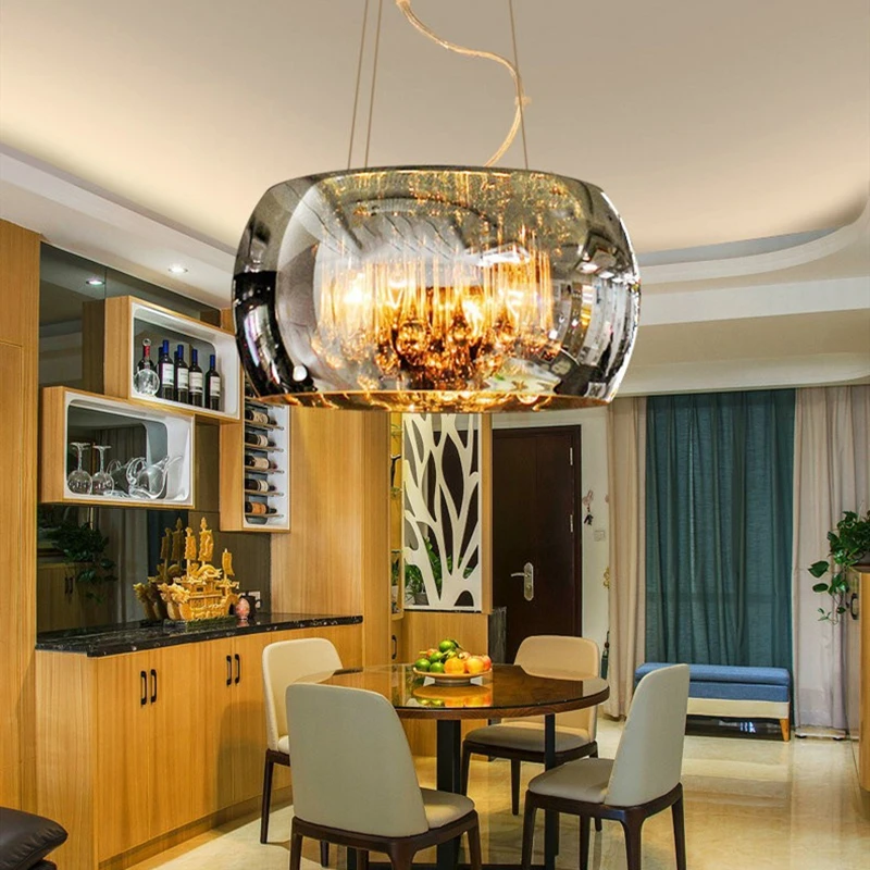 Современный компактный светодиодный светильник для гостиной столовой спальни