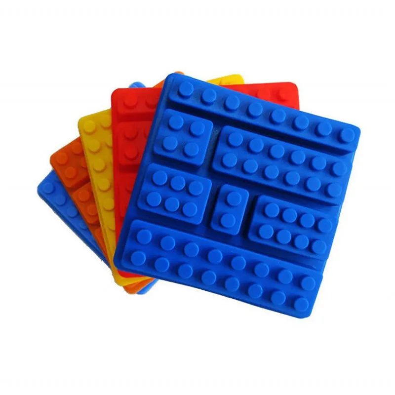 SEREQI силиконовые Lego строительные блоки DIY форма для шоколада поднос Jello десерт