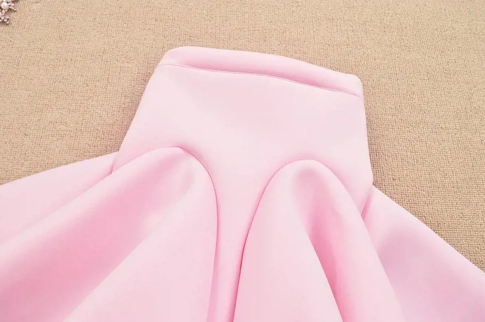 2017 новая коллекция весна пространство хлопок юбка воланом все матч сладкий талия