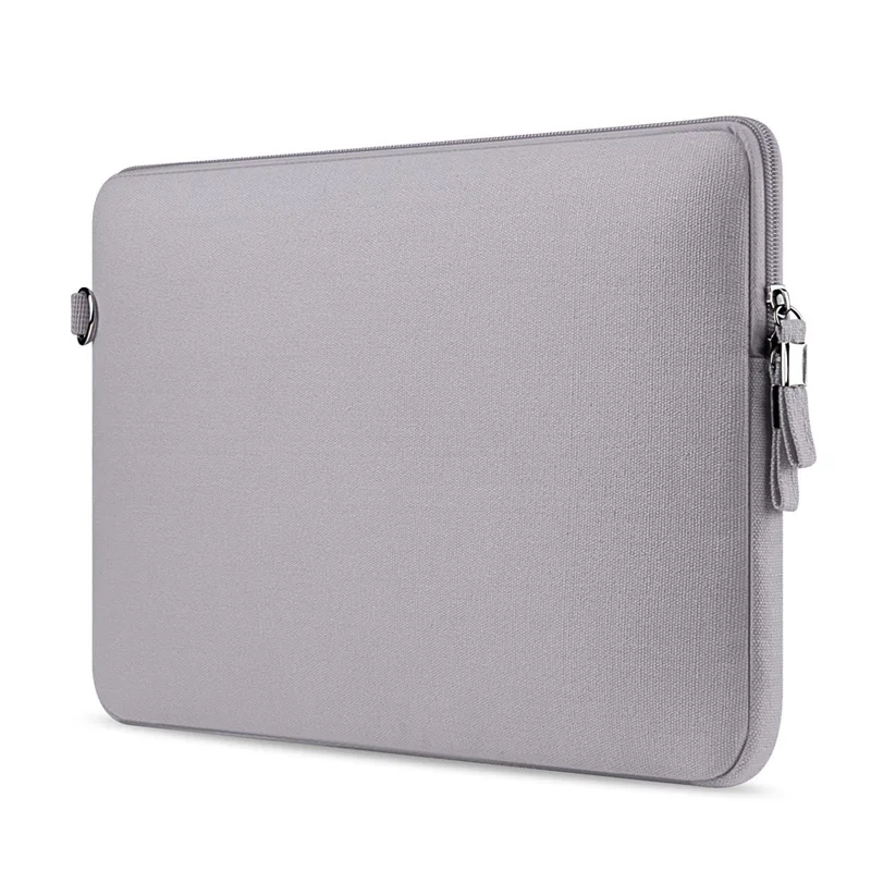 gray BinFul сумка для ноутбука чехол для ноутбука Dell hp Asus acer lenovo Macbook 11 12 13 15 дюймов мягкий чехол для retina Pro 13,3" - Цвет: gray