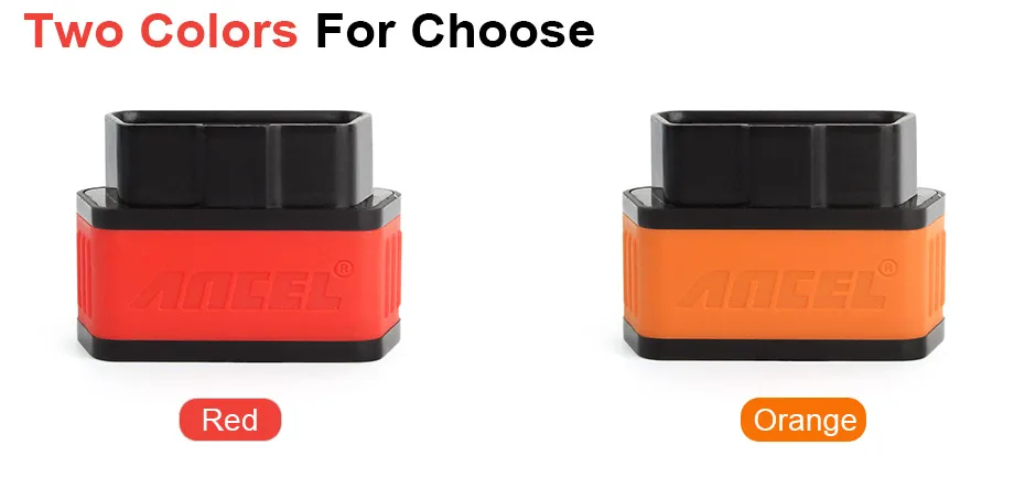Ancel elm327 V1.5 Bluetooth OBD2 сканер ODBII адаптер Авто сканер ODB для двигателя Android код читателя диагностический инструмент