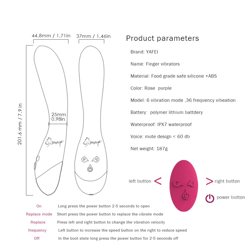 Вагина клитор женский вибратор палочка массажер мощный мульти скоростной G Spot AV